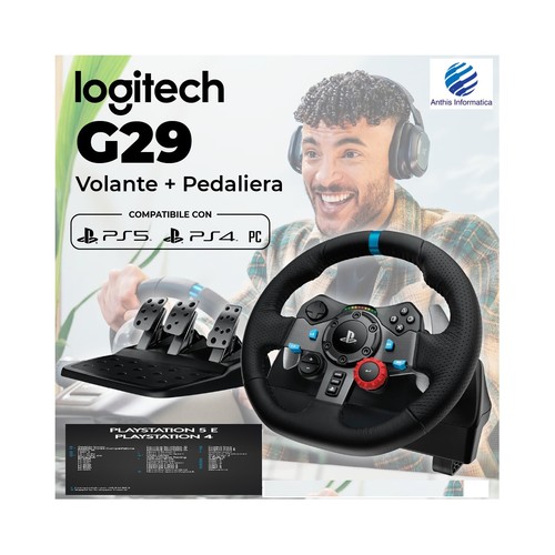 Logitech g29 volante - logitech, corsa